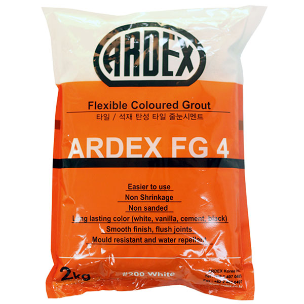 고급 아덱스 타일줄눈시멘트 ADEX FG4 2kg 다크코코아