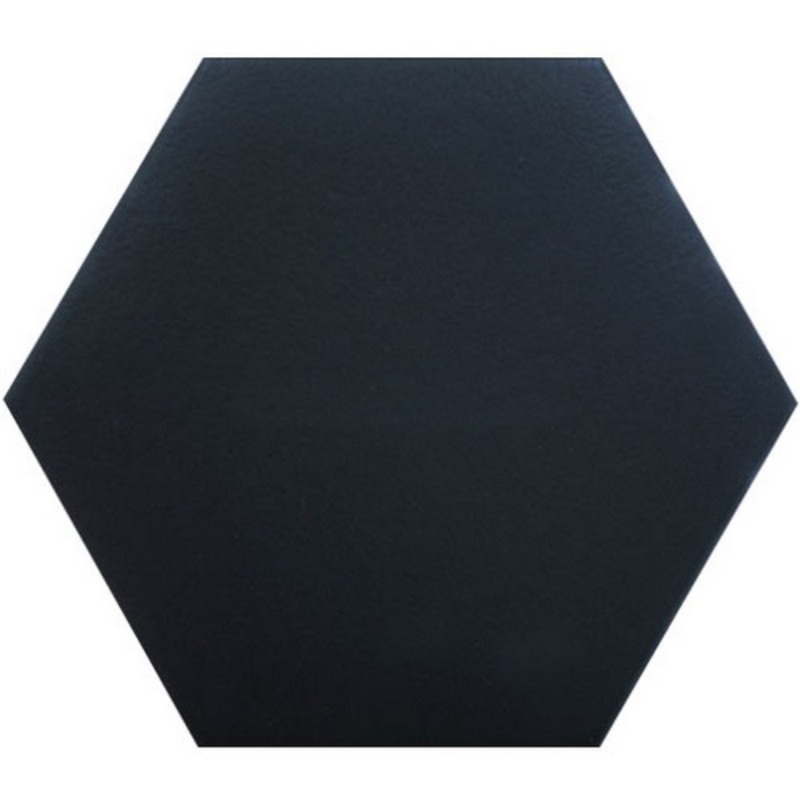블랙 헥사곤타일(20x23cm/무광/블랙)